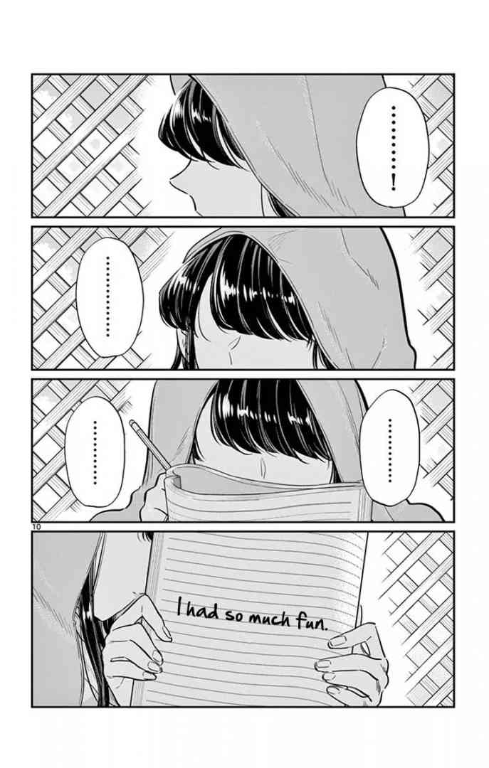 KOMI-SAN WA KOMYUSHOU DESU Chapter 40 - Page 10