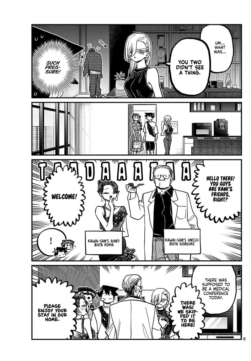 KOMI-SAN WA KOMYUSHOU DESU Chapter 400 - Page 9