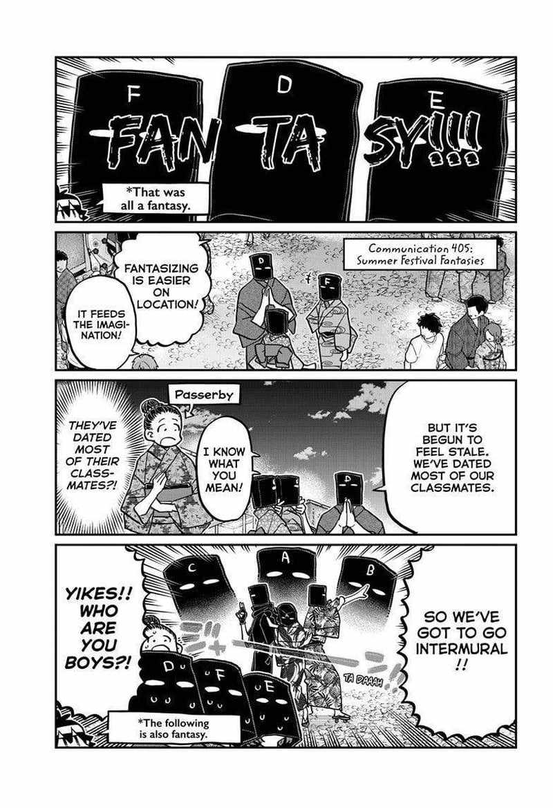 KOMI-SAN WA KOMYUSHOU DESU Chapter 405 - Page 7