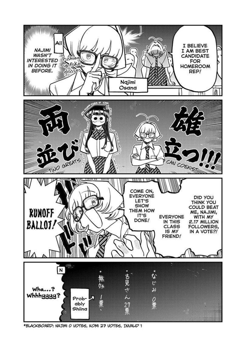 KOMI-SAN WA KOMYUSHOU DESU Chapter 420 - Page 3