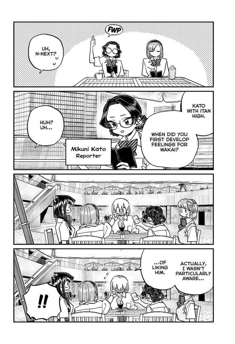 KOMI-SAN WA KOMYUSHOU DESU Chapter 444 - Page 4