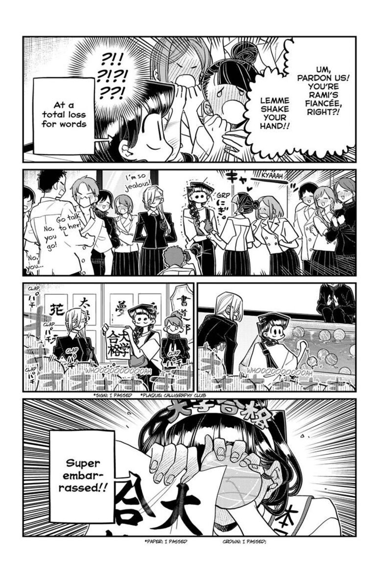 KOMI-SAN WA KOMYUSHOU DESU Chapter 446 - Page 8
