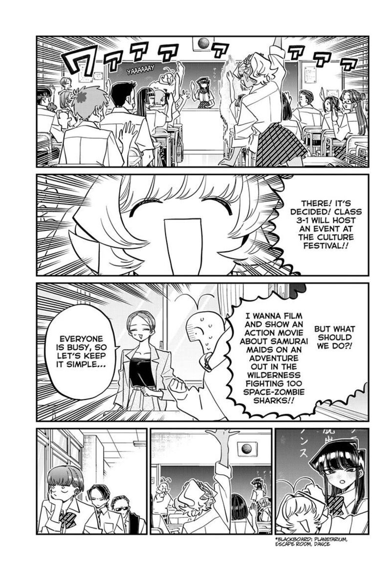 KOMI-SAN WA KOMYUSHOU DESU Chapter 447 - Page 5