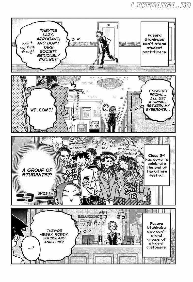 KOMI-SAN WA KOMYUSHOU DESU Chapter 456 - Page 2