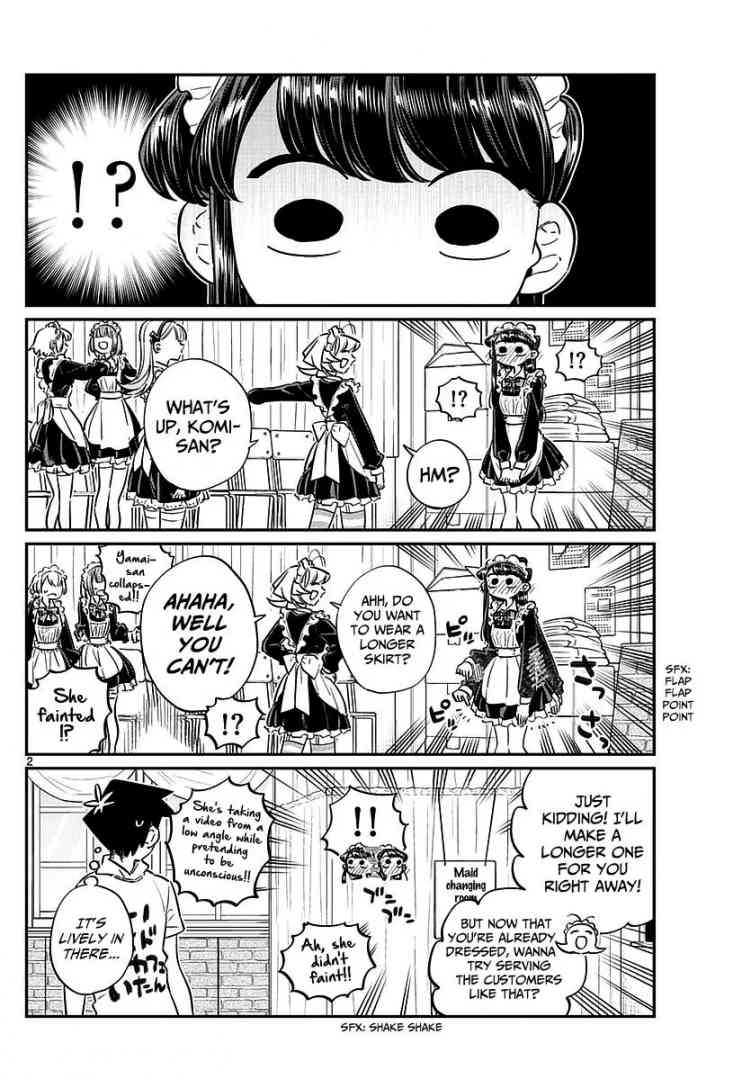 KOMI-SAN WA KOMYUSHOU DESU Chapter 67 - Page 2