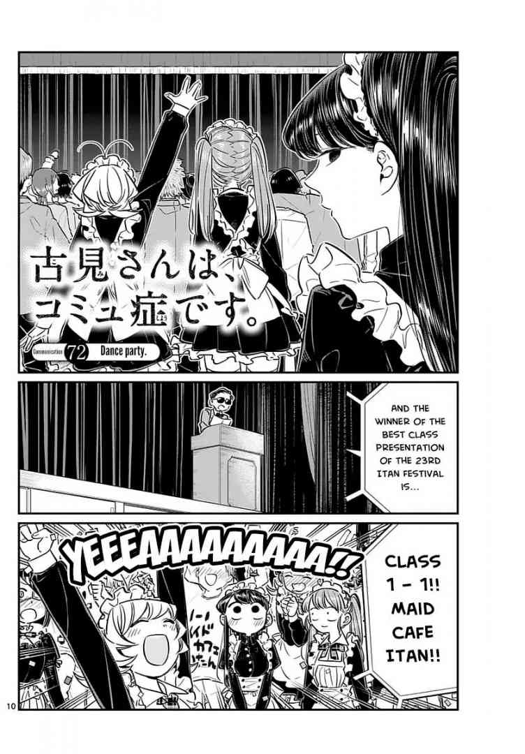 KOMI-SAN WA KOMYUSHOU DESU Chapter 72 - Page 1