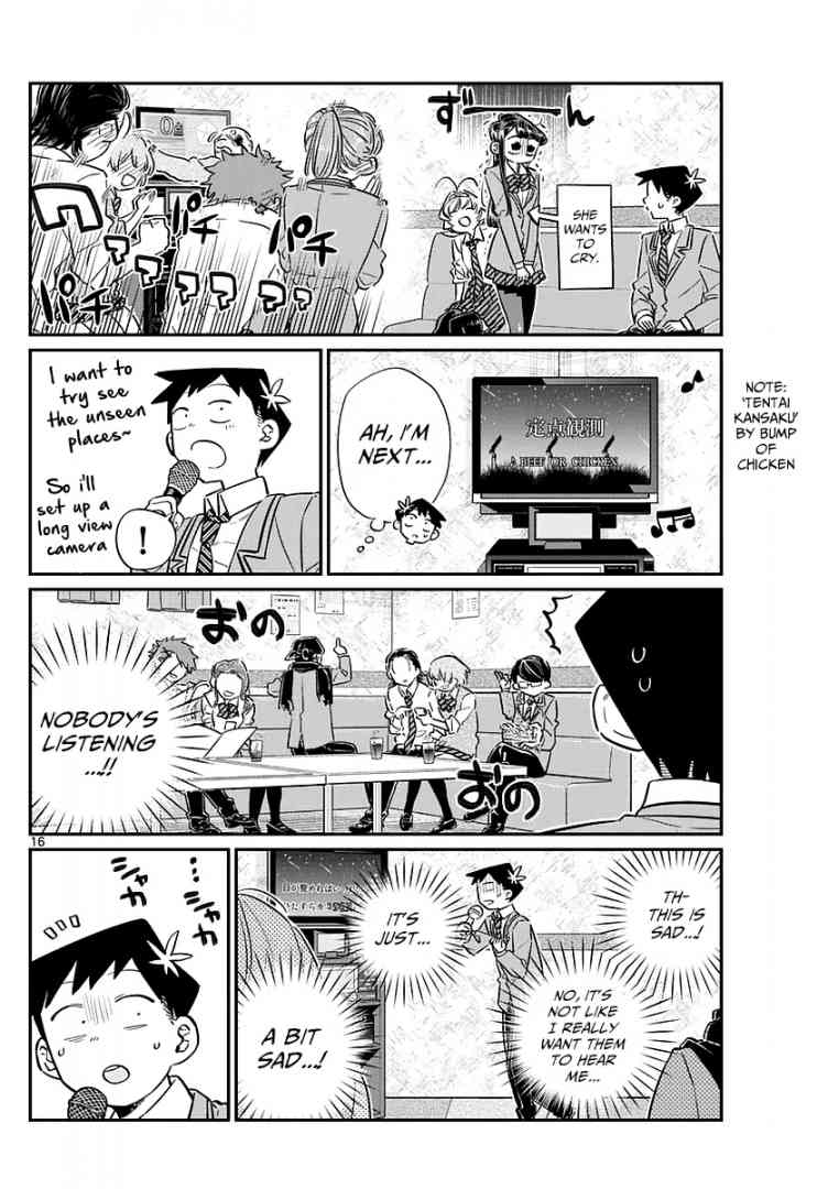 KOMI-SAN WA KOMYUSHOU DESU Chapter 73 - Page 16