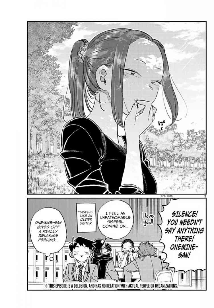 KOMI-SAN WA KOMYUSHOU DESU Chapter 77 - Page 3