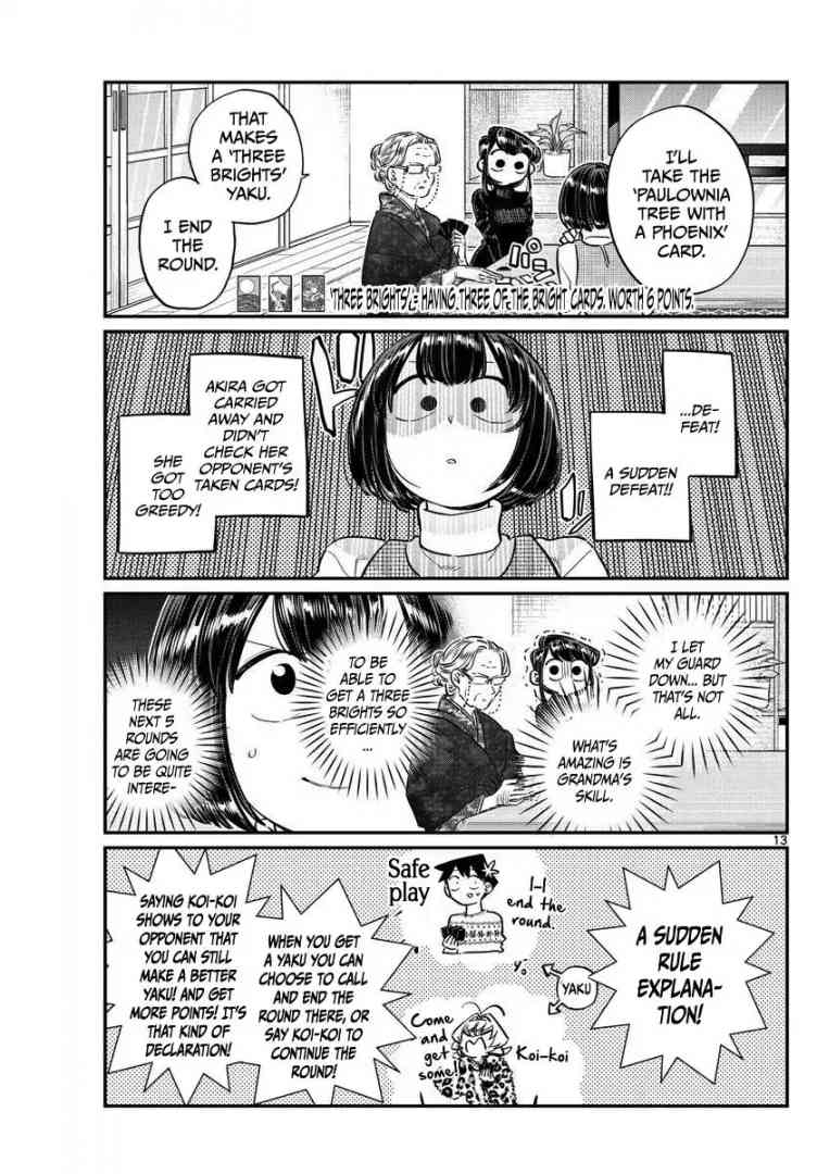 KOMI-SAN WA KOMYUSHOU DESU Chapter 91 - Page 13