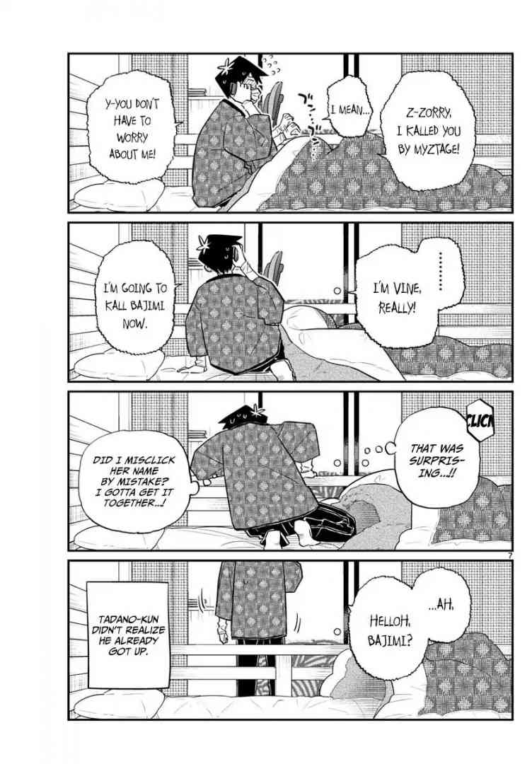 KOMI-SAN WA KOMYUSHOU DESU Chapter 99 - Page 7
