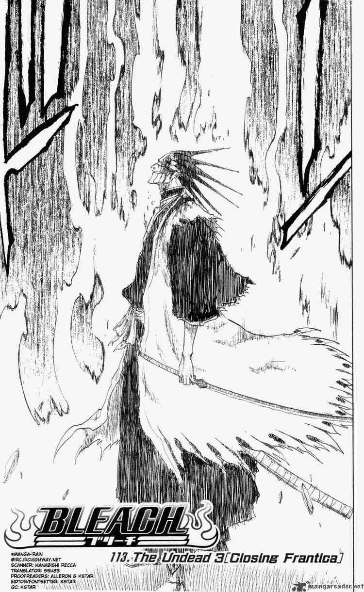 BLEACH Chapter 113 - Page 3
