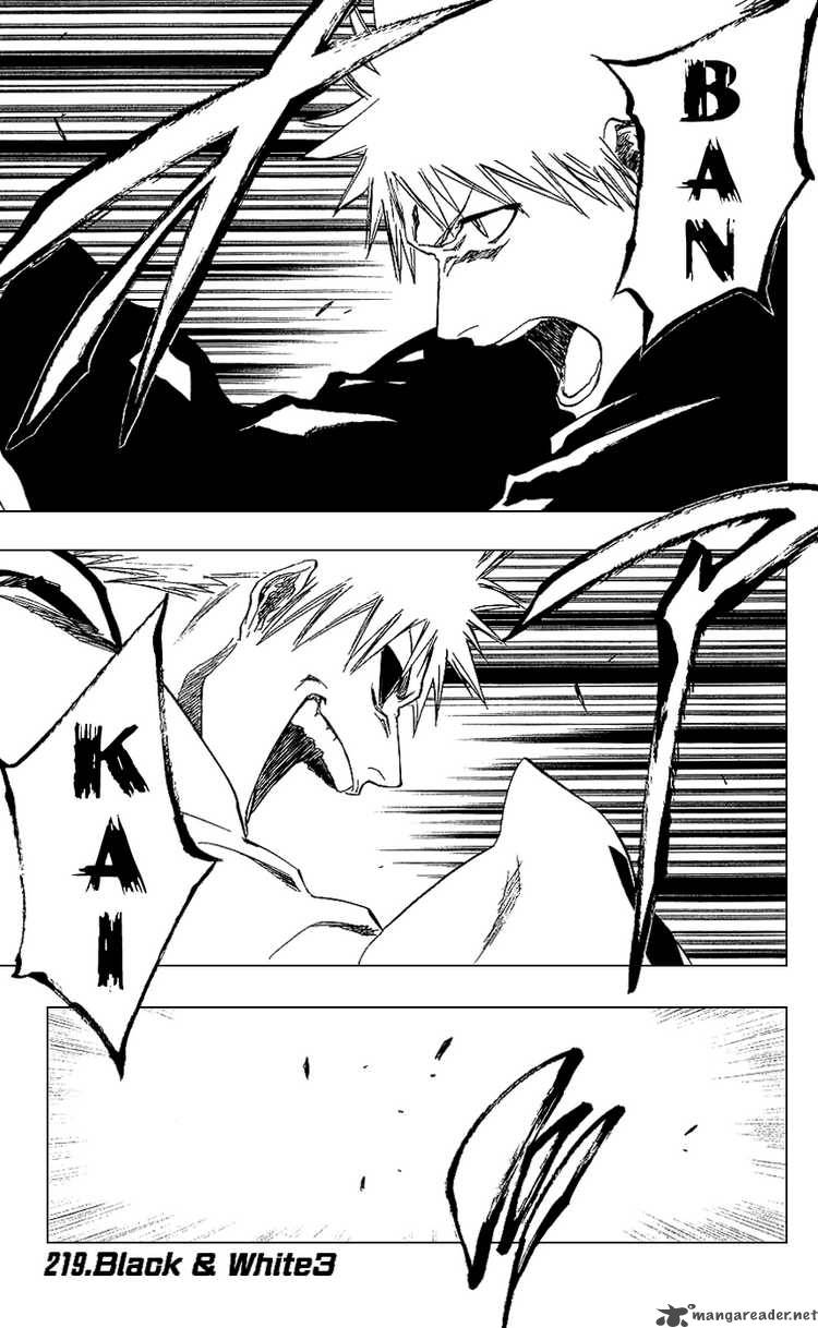 BLEACH Chapter 219 - Page 1