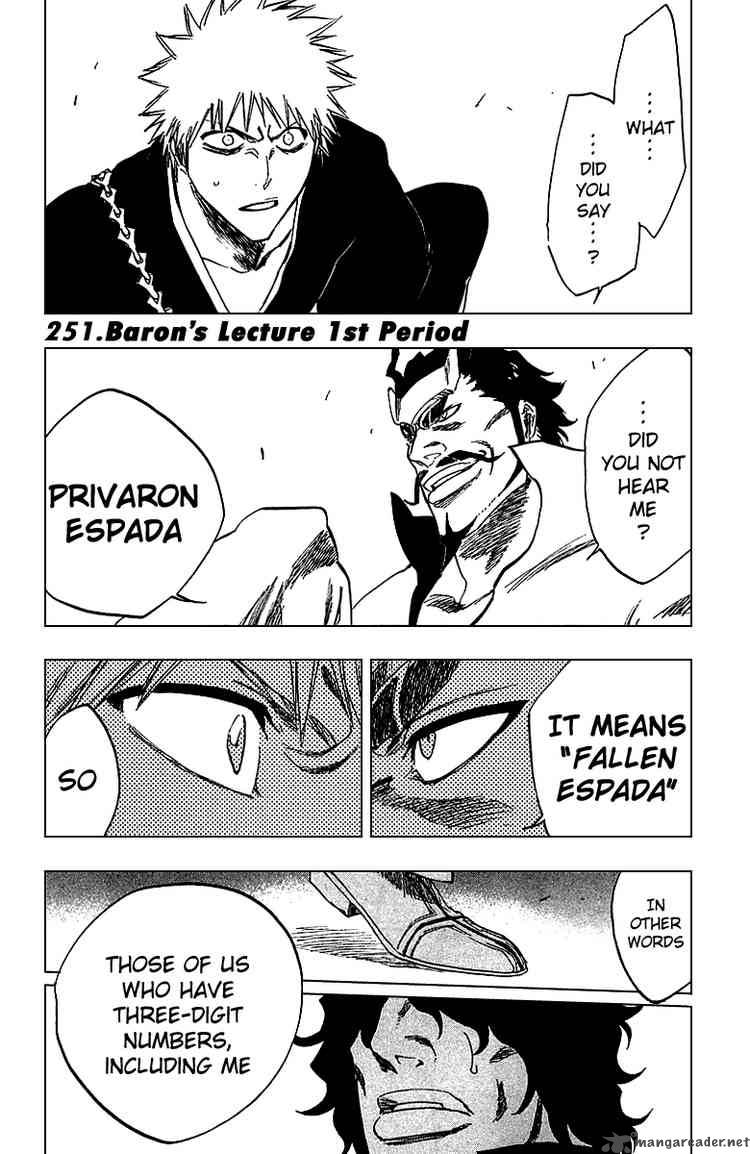 BLEACH Chapter 251 - Page 1
