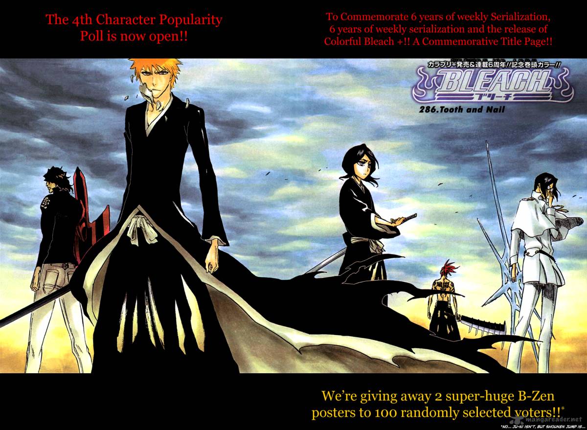 BLEACH Chapter 286 - Page 4