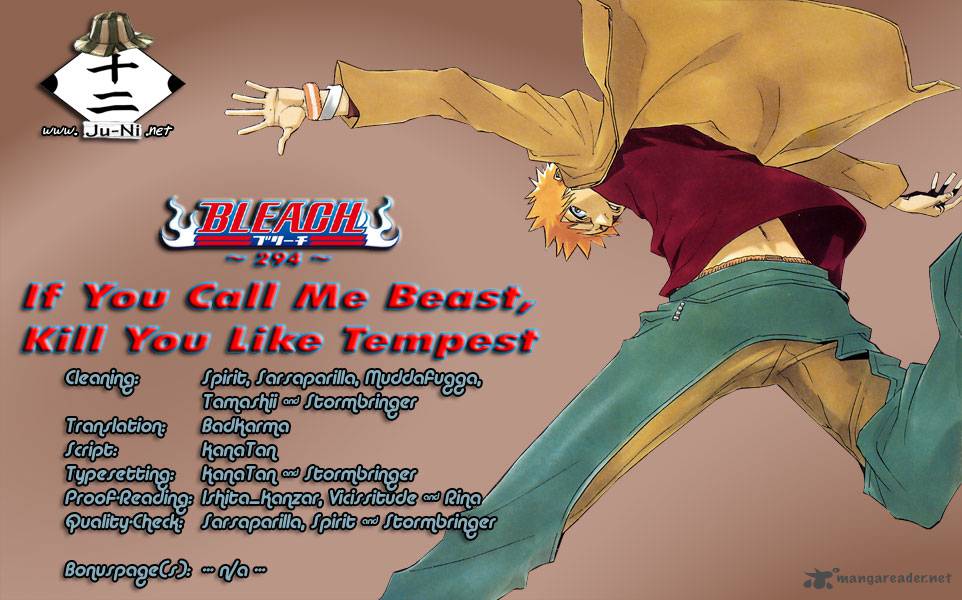 BLEACH Chapter 294 - Page 1