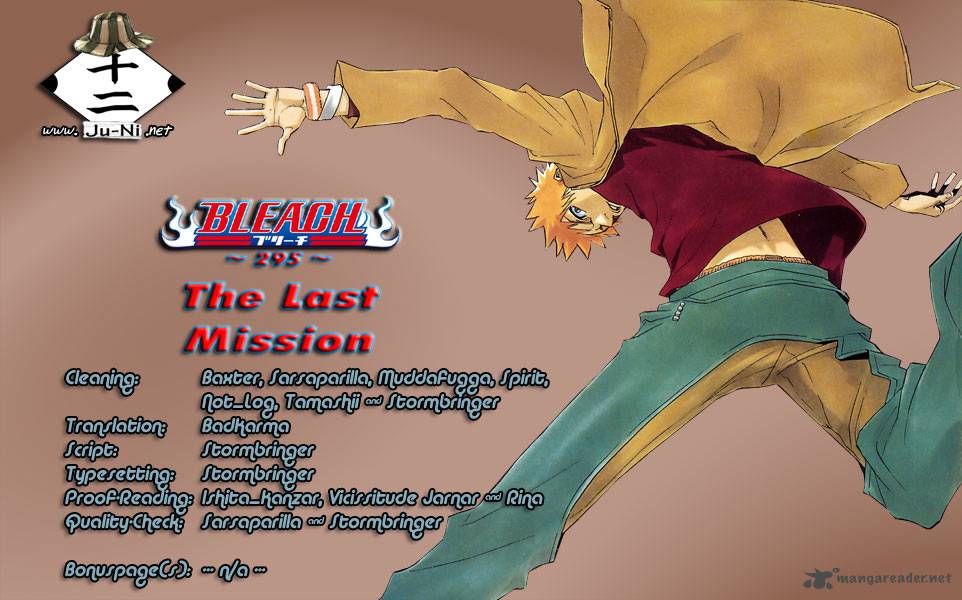 BLEACH Chapter 295 - Page 1