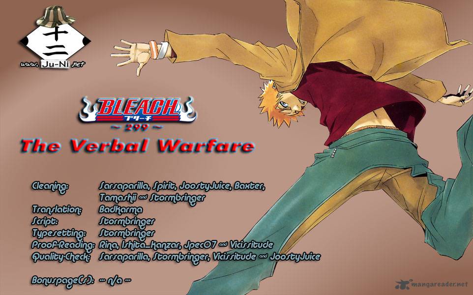 BLEACH Chapter 299 - Page 1