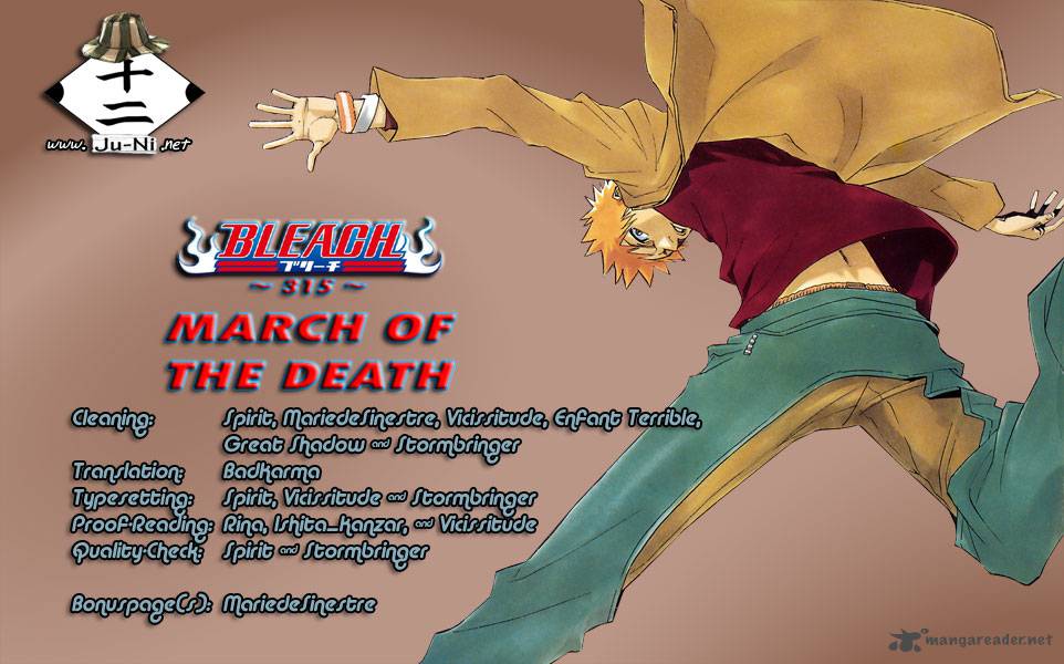 BLEACH Chapter 315 - Page 1