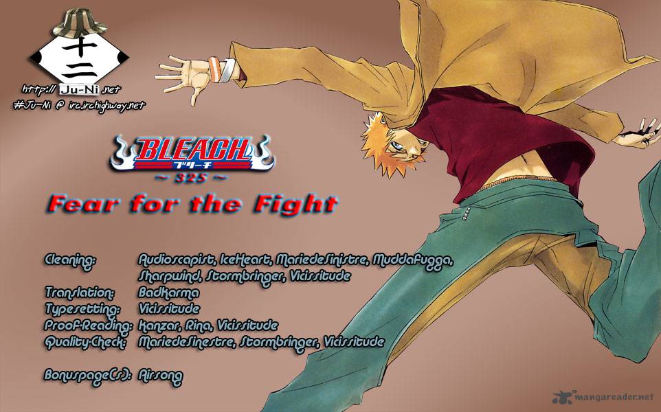 BLEACH Chapter 325 - Page 1