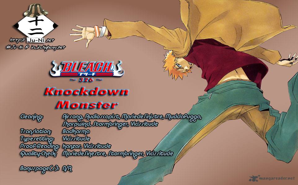 BLEACH Chapter 326 - Page 1