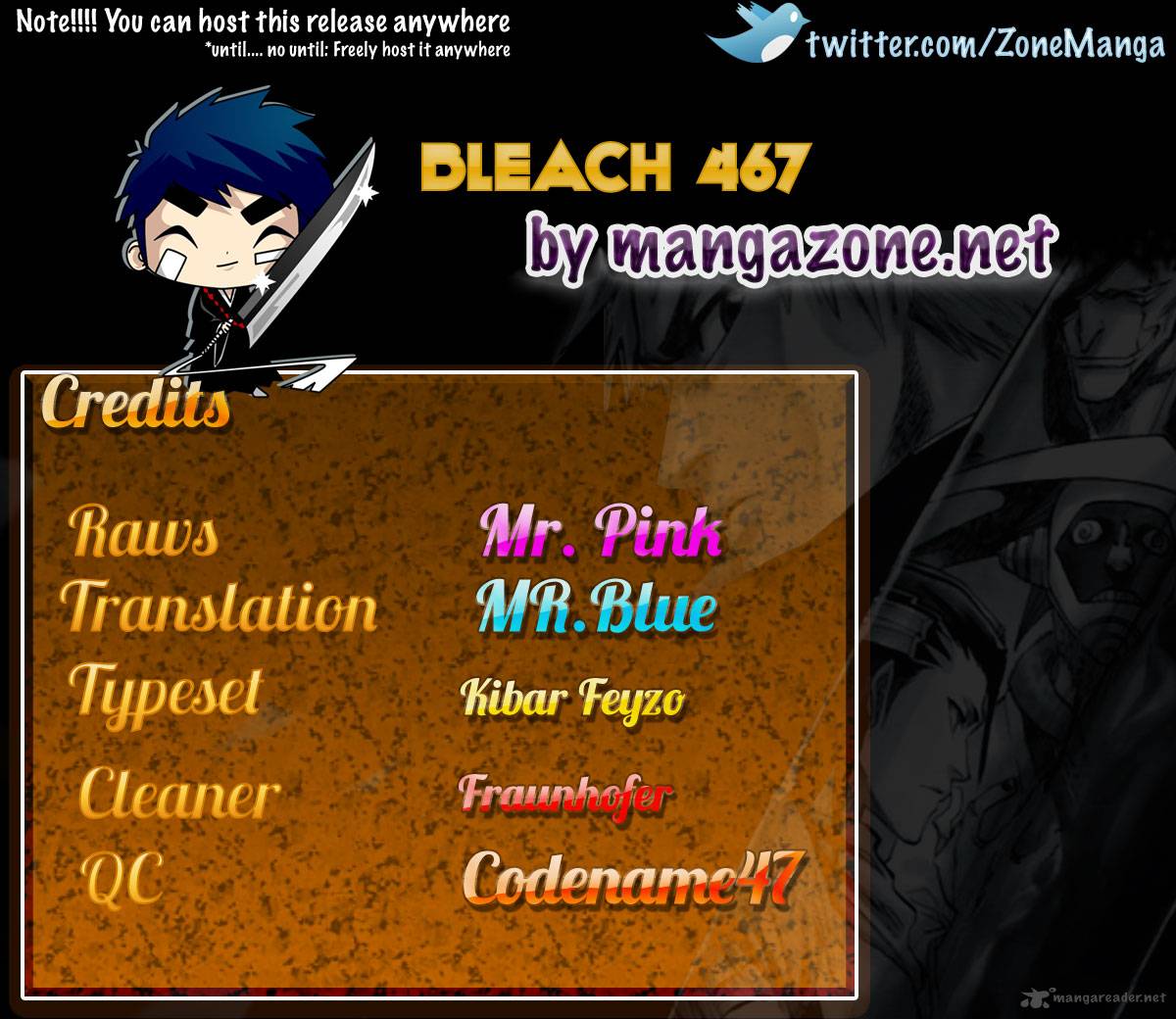 BLEACH Chapter 467 - Page 20