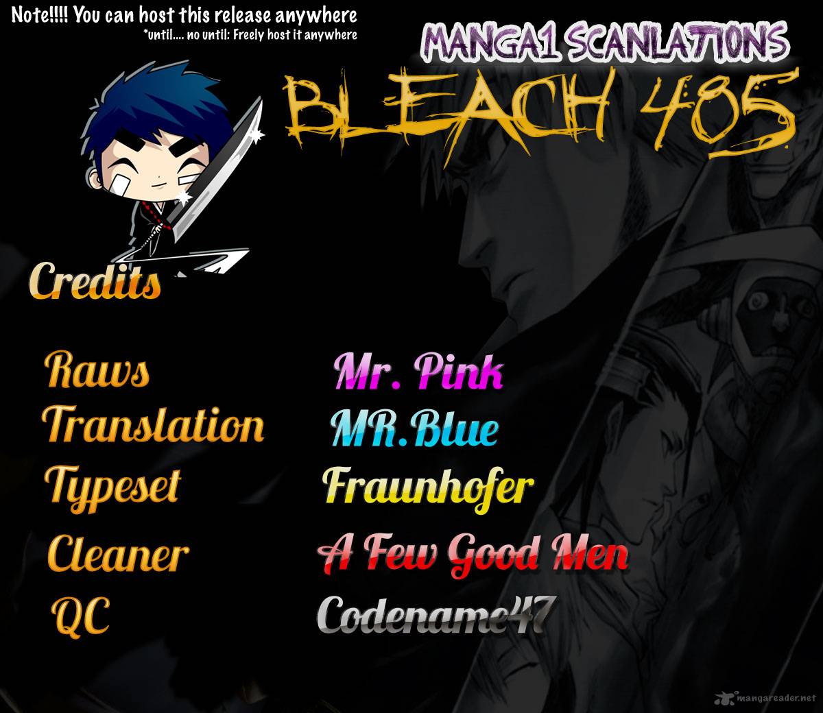 BLEACH Chapter 485 - Page 18