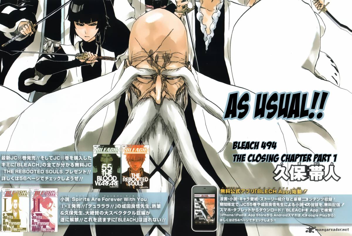 BLEACH Chapter 494 - Page 2