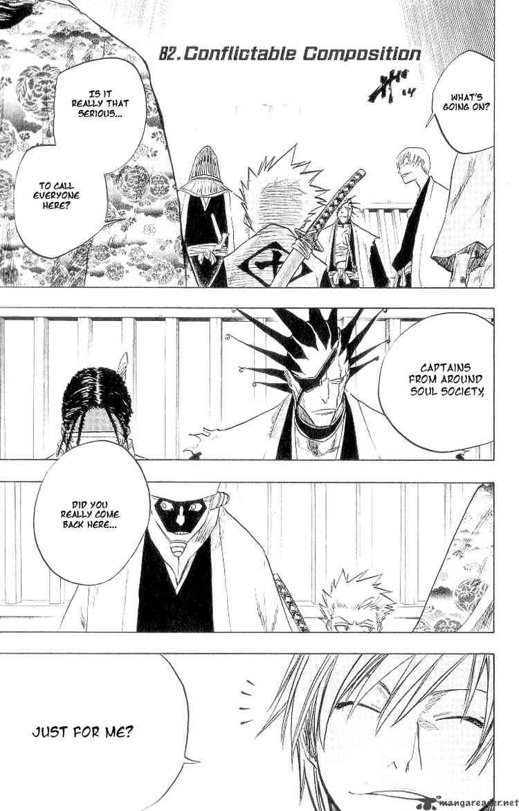 BLEACH Chapter 82 - Page 1