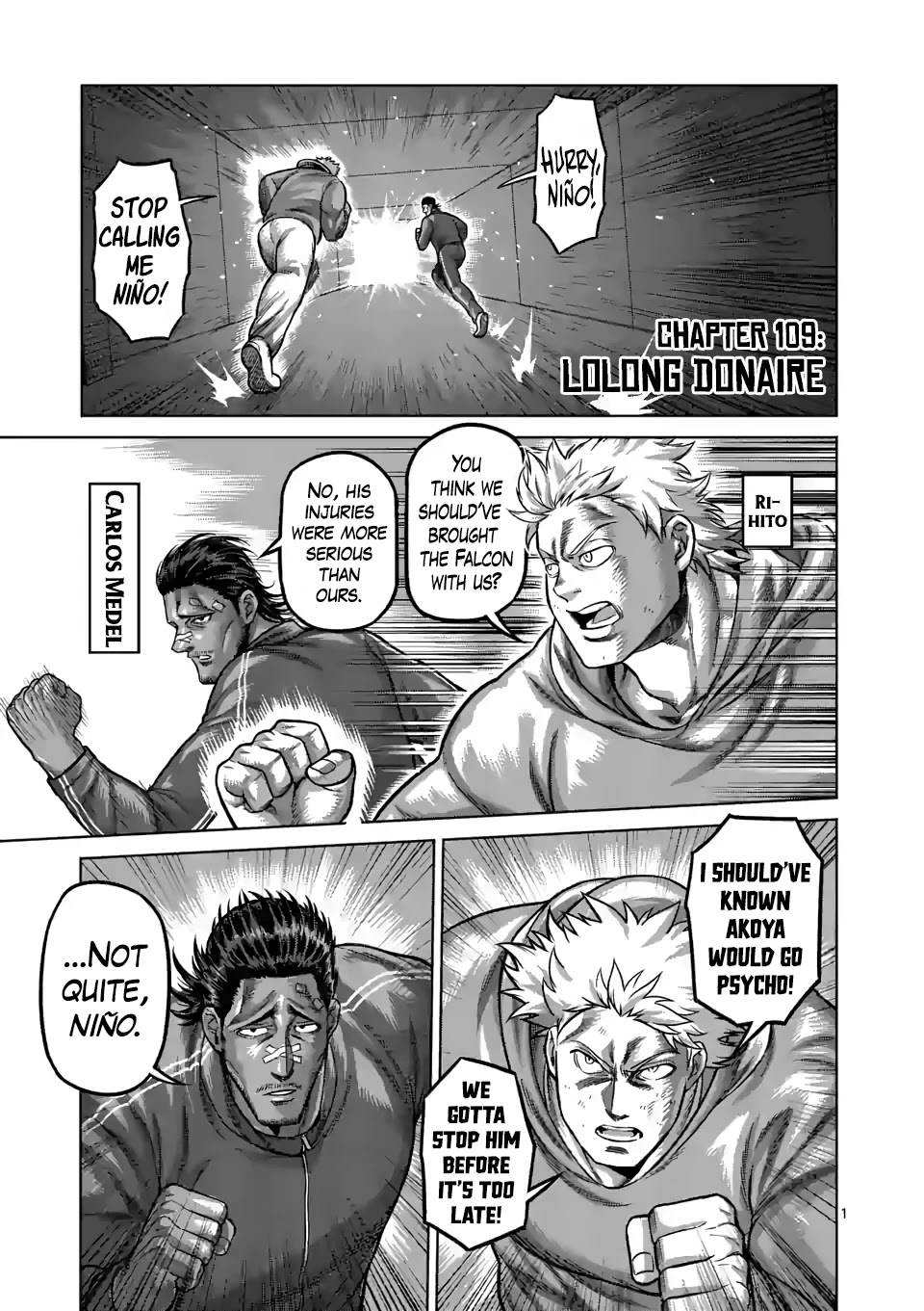 Kengan Omega Chapter 109 - Page 1