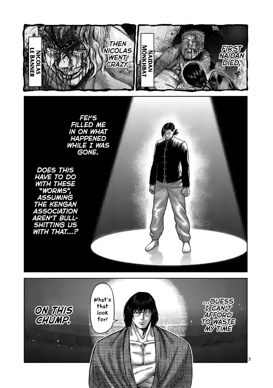 Kengan Omega Chapter 110 - Page 3