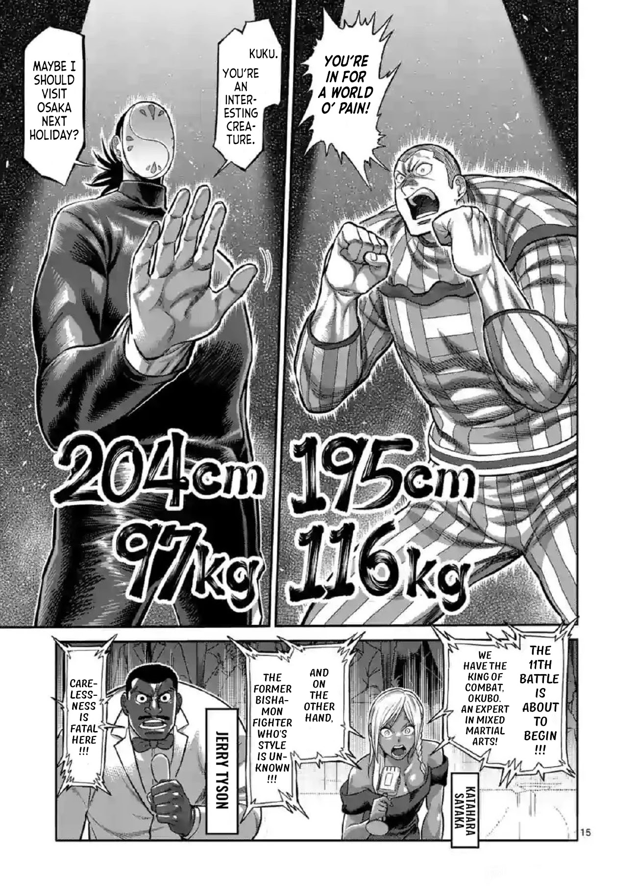 Kengan Omega Chapter 115 - Page 15