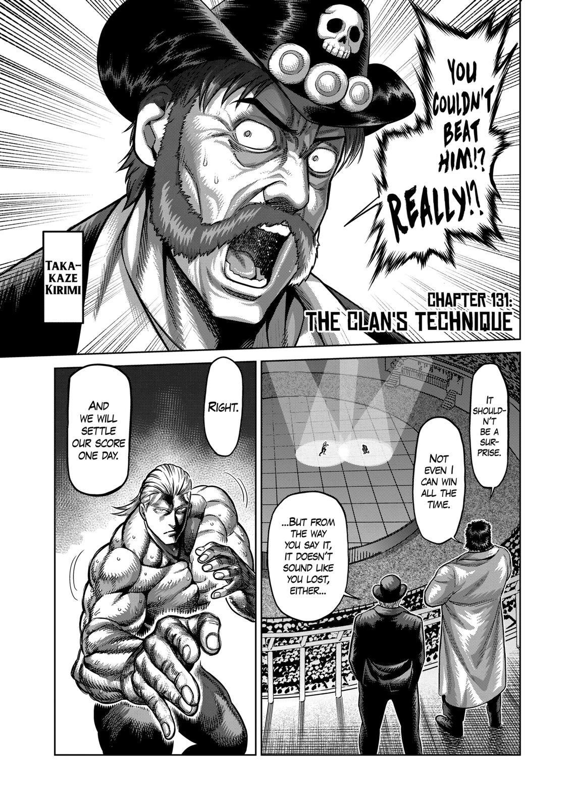 Kengan Omega Chapter 131 - Page 1