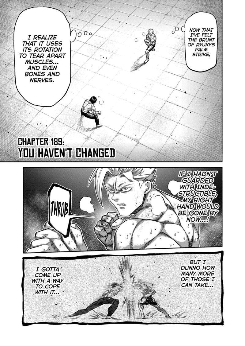 Kengan Omega Chapter 189 - Page 1