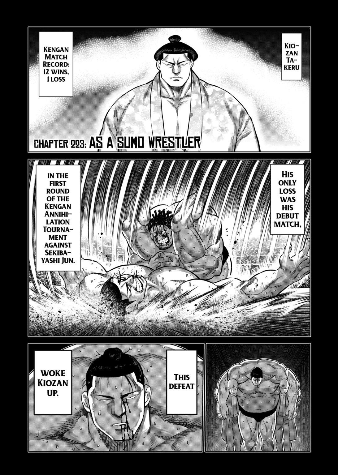 Kengan Omega Chapter 223 - Page 1