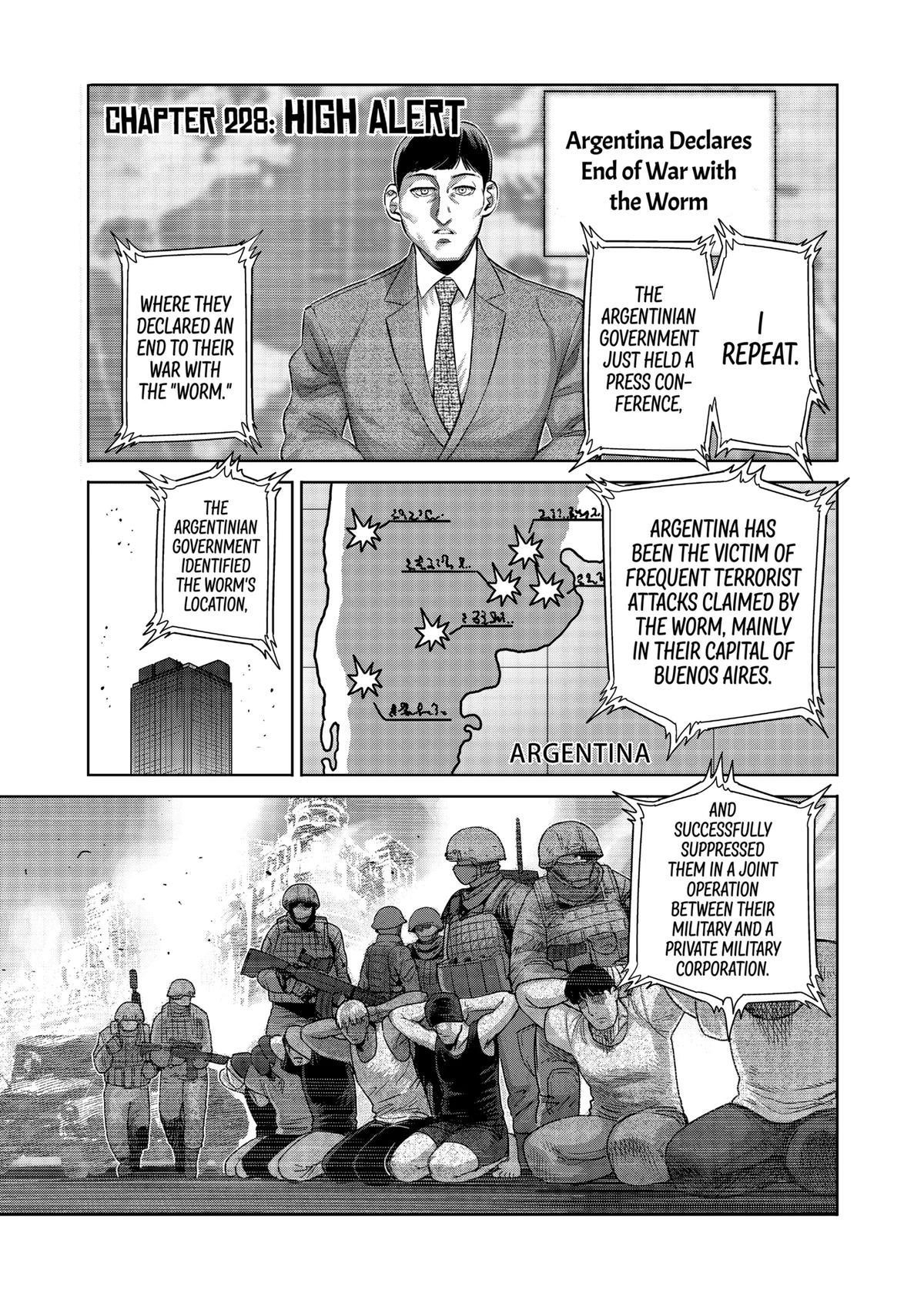 Kengan Omega Chapter 228 - Page 1