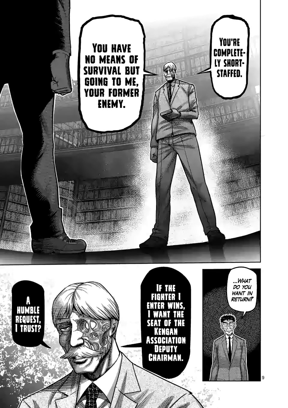 Kengan Omega Chapter 45 - Page 9