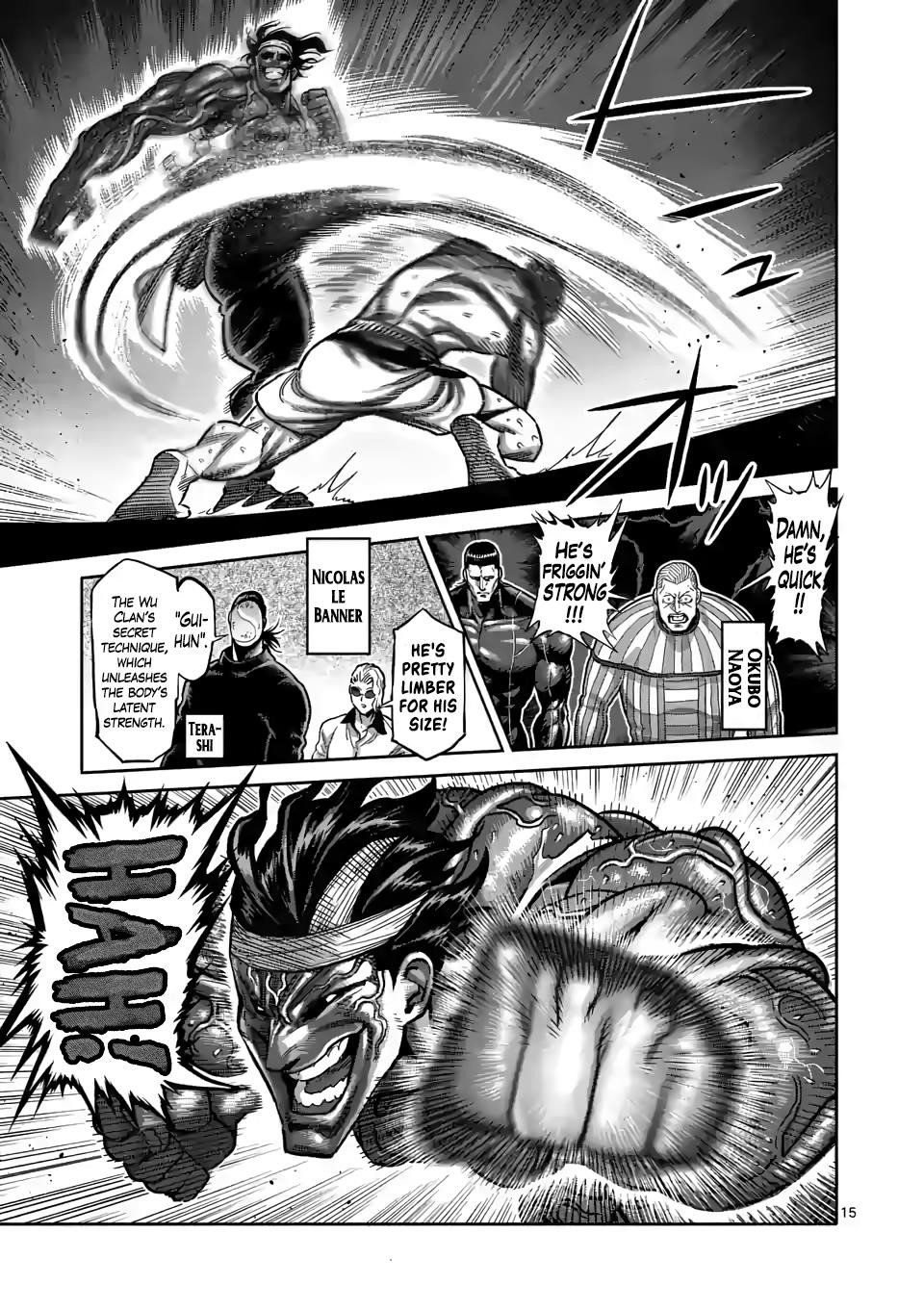 Kengan Omega Chapter 95 - Page 15