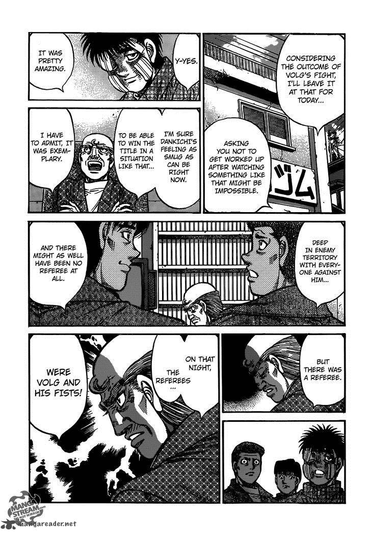 HAJIME NO IPPO Chapter 1009 - Page 13