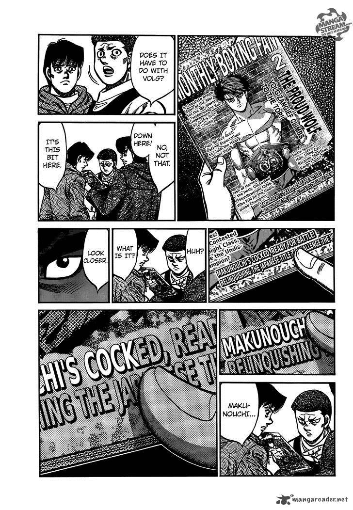 HAJIME NO IPPO Chapter 1013 - Page 10