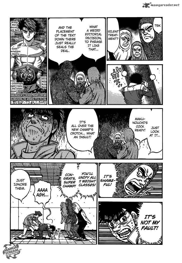 HAJIME NO IPPO Chapter 1013 - Page 15