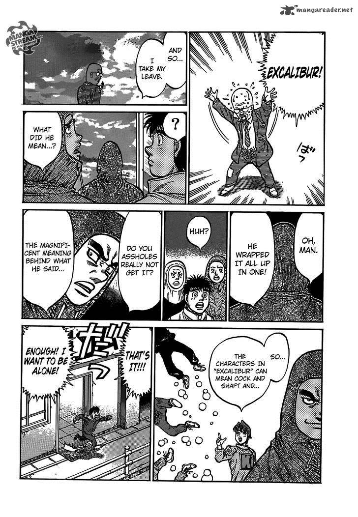 HAJIME NO IPPO Chapter 1013 - Page 19