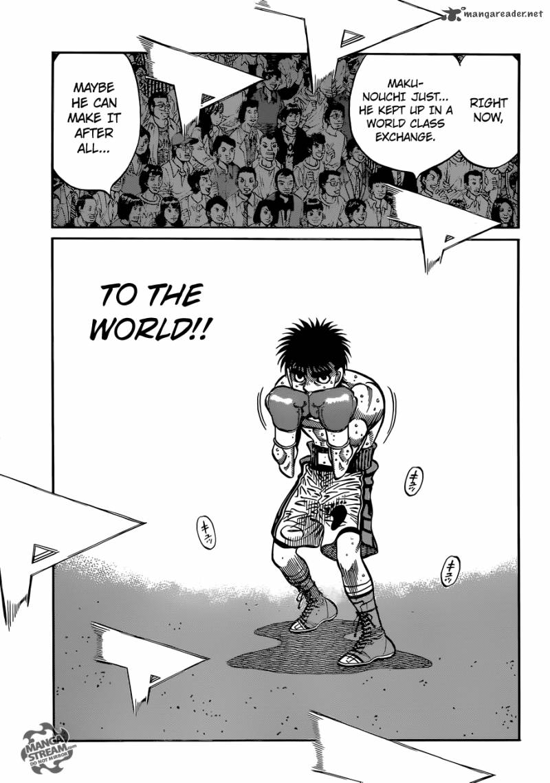 HAJIME NO IPPO Chapter 1035 - Page 11