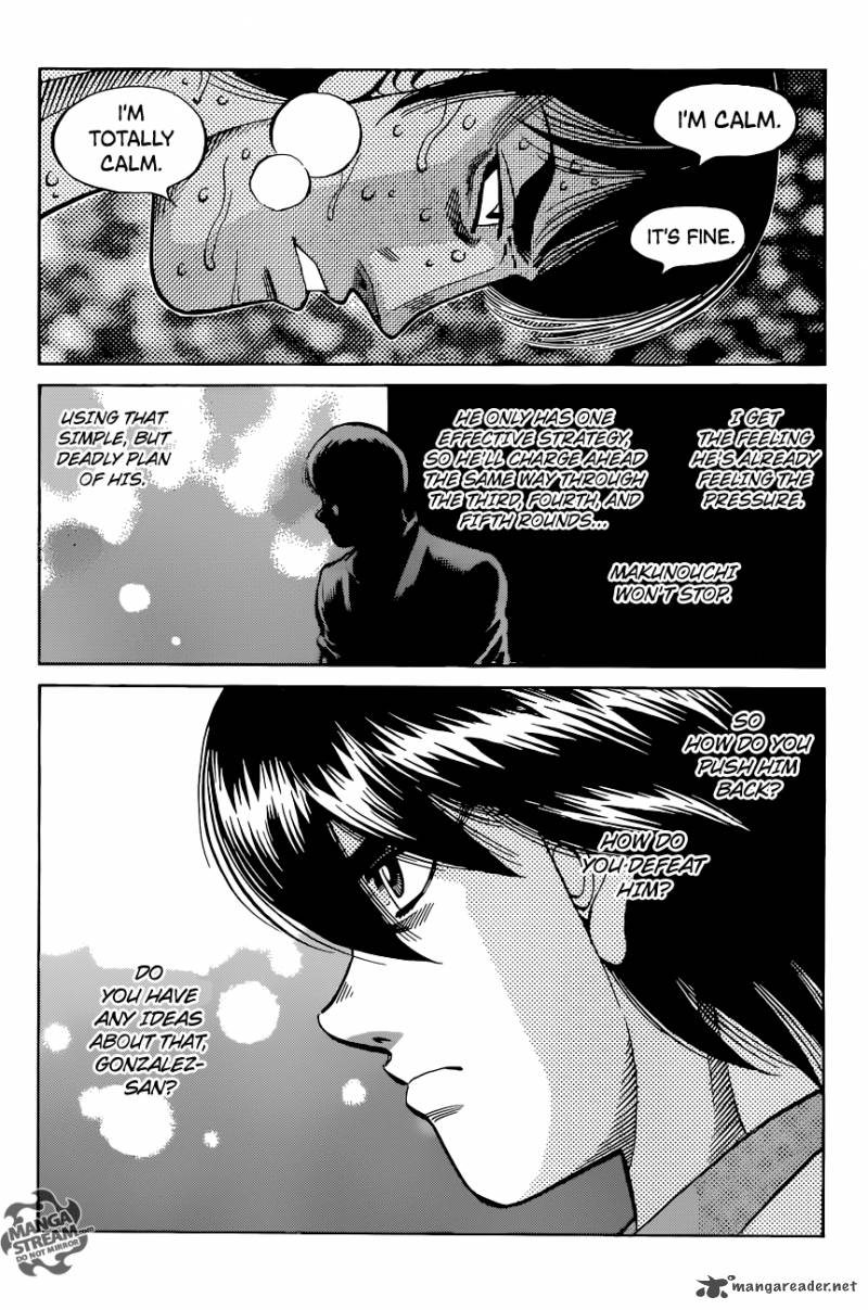 HAJIME NO IPPO Chapter 1045 - Page 15