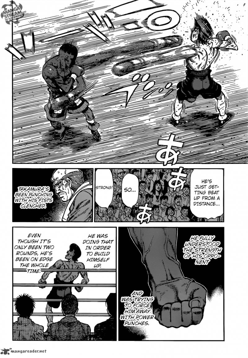 HAJIME NO IPPO Chapter 1105 - Page 12