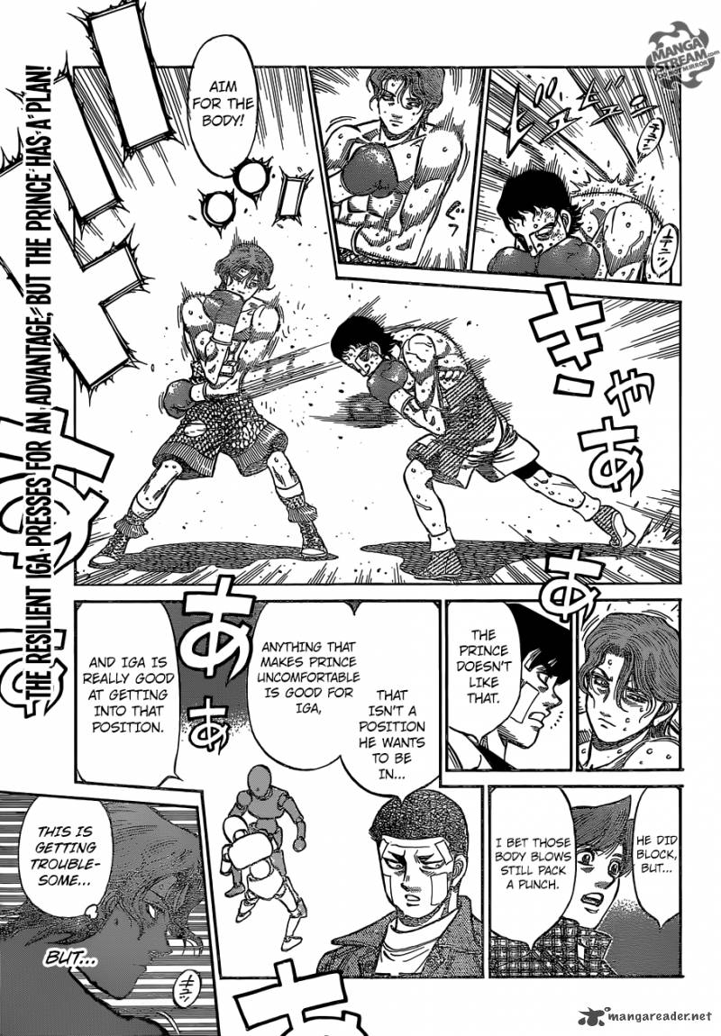HAJIME NO IPPO Chapter 1141 - Page 9