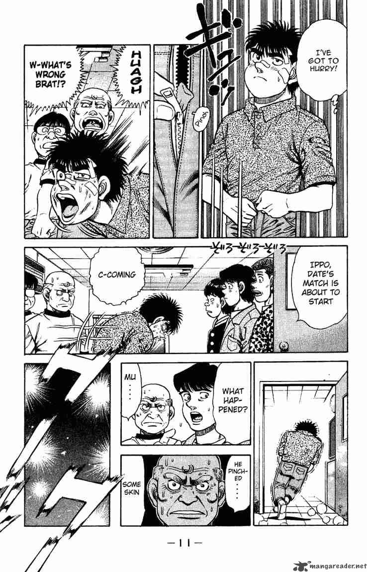 HAJIME NO IPPO Chapter 124 - Page 12