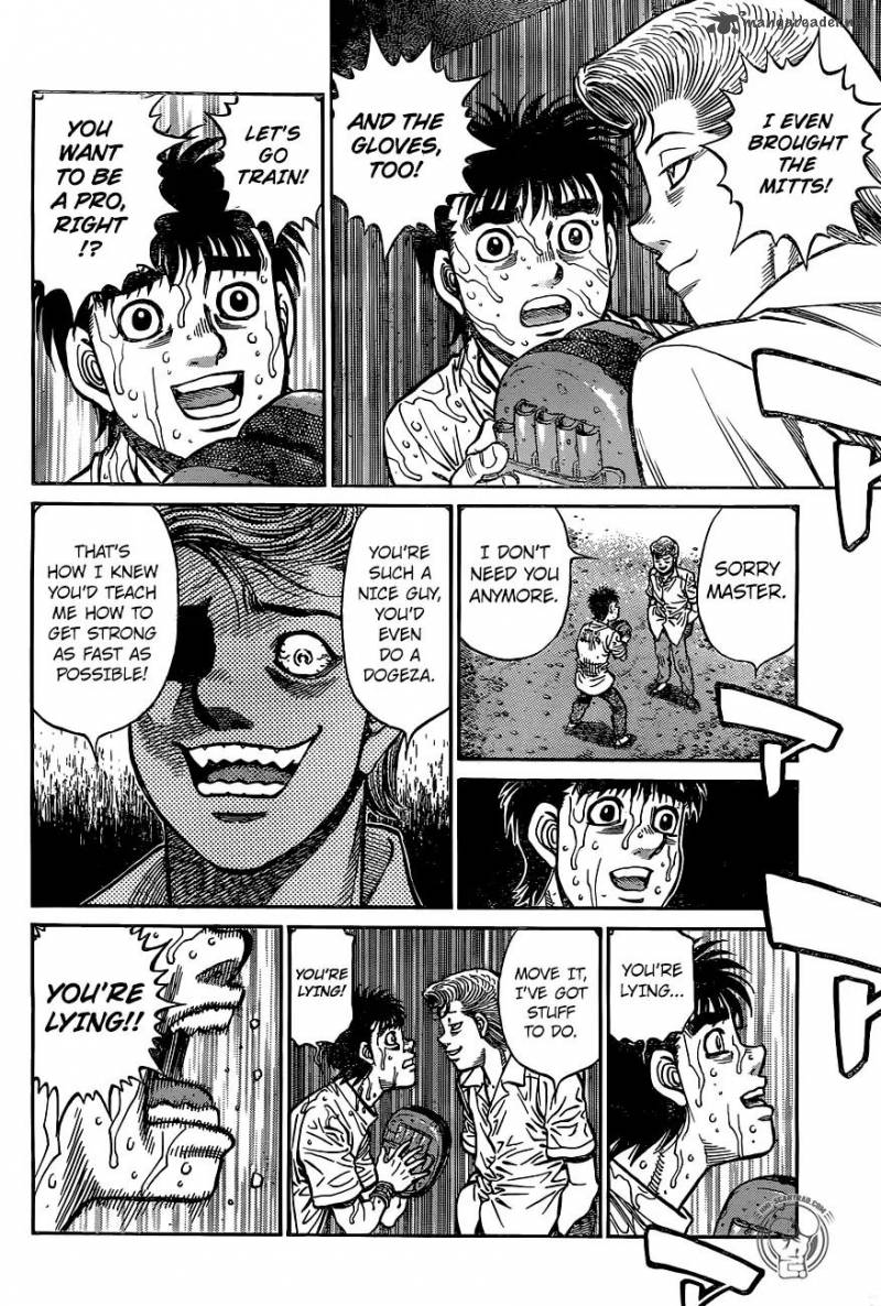 HAJIME NO IPPO Chapter 1242 - Page 13