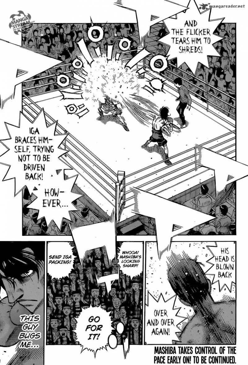 HAJIME NO IPPO Chapter 1254 - Page 11