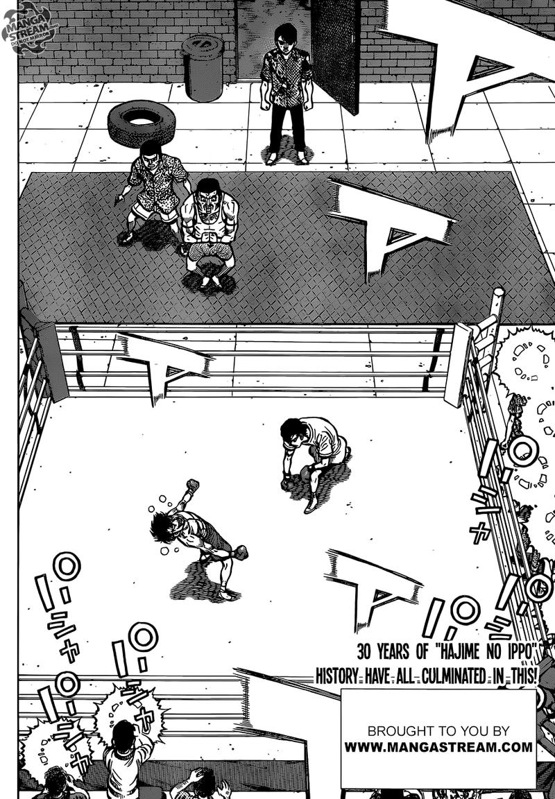 HAJIME NO IPPO Chapter 1275 - Page 3