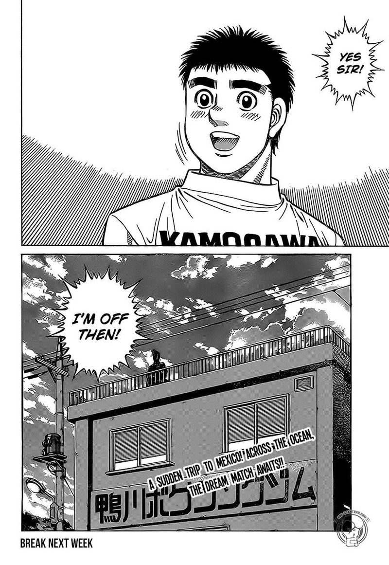 HAJIME NO IPPO Chapter 1291 - Page 16